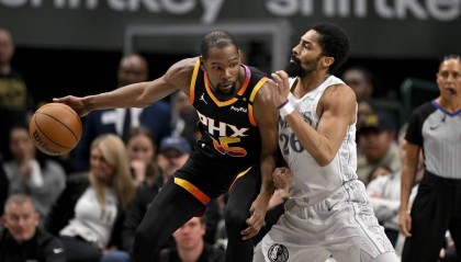 杜兰特21+9马绍尔空砍34分 布克24分太阳胜独行侠